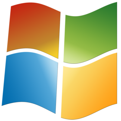 Logo Microsoft Windows Bandera