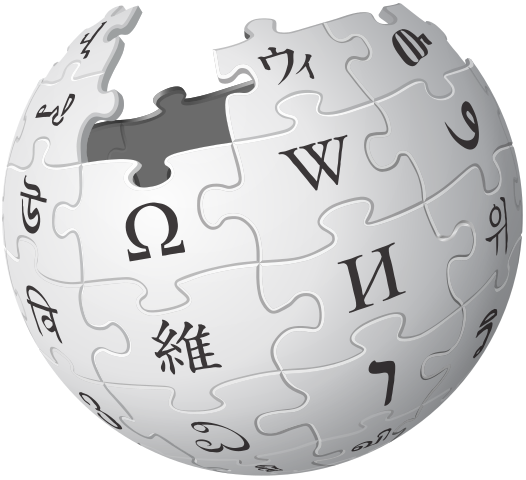 Logo de Wikipedia, la primera enciclopedia libre online