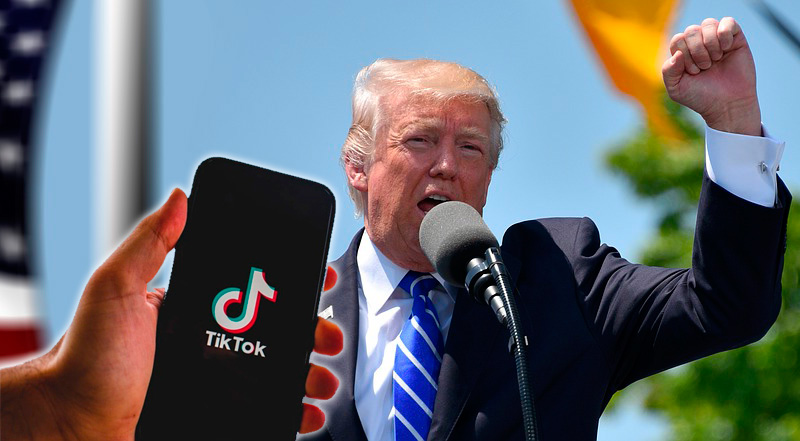 Amenaza de prohibición de los Estados Unidos a Tik Tok